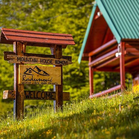 Mountain House Komovi-Radunovic Andrijevica Екстериор снимка