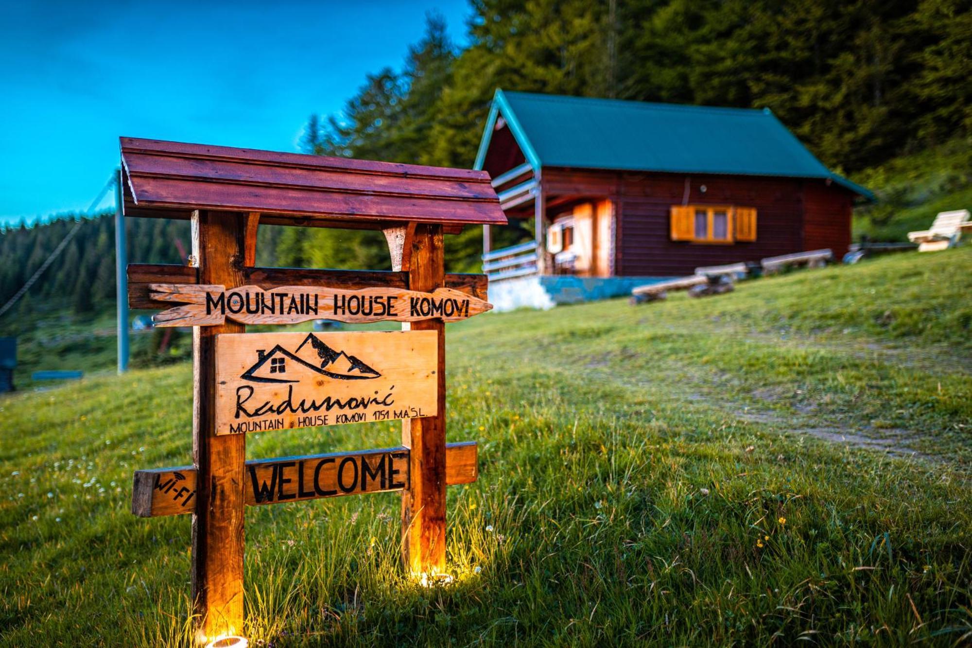 Mountain House Komovi-Radunovic Andrijevica Екстериор снимка